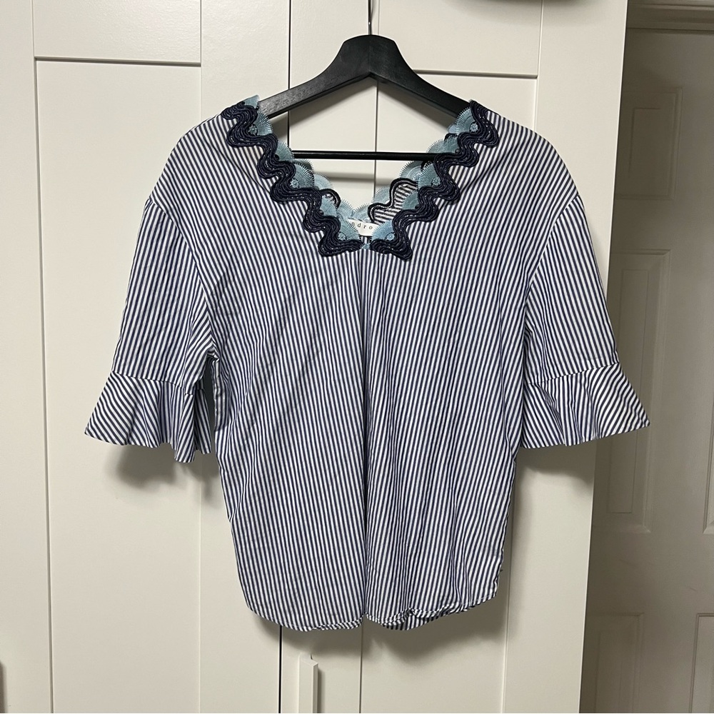 Sandro Striped Shirt Size 1
